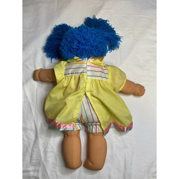 B.B. Made In Spain My Baby Doll Blue Hair Blinking Eyes Spain RARE COLLECTIBLE - Picture 8 of 12